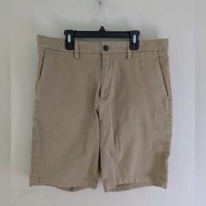 Banana Republic Mens Emerson Khaki Shorts Size 33